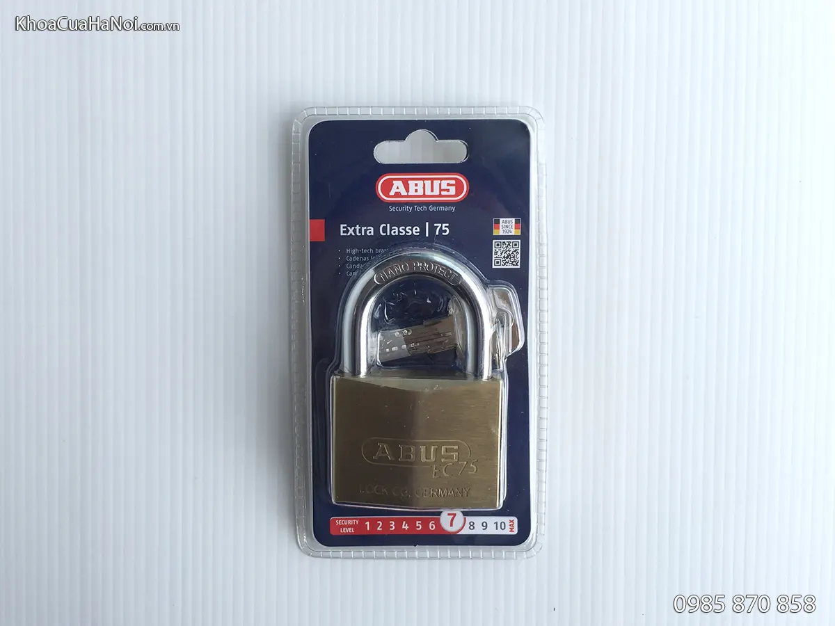 Khóa bấm đồng Abus 75 series 40mm