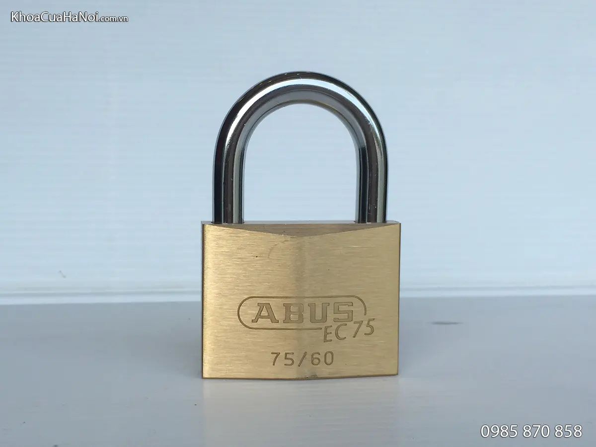 Khóa móc treo bằng đồng Abus 75 series 60mm