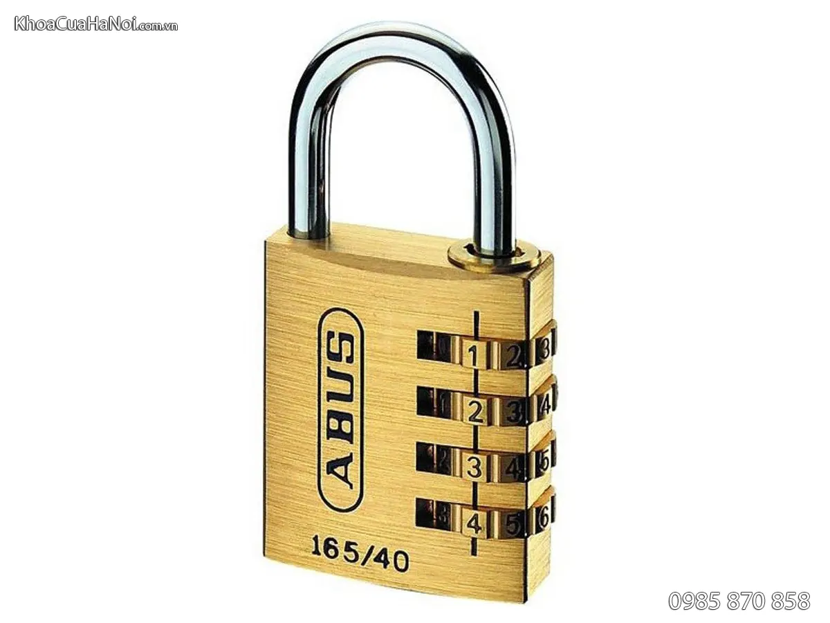 Khóa số thân đồng Abus 165 series 40mm