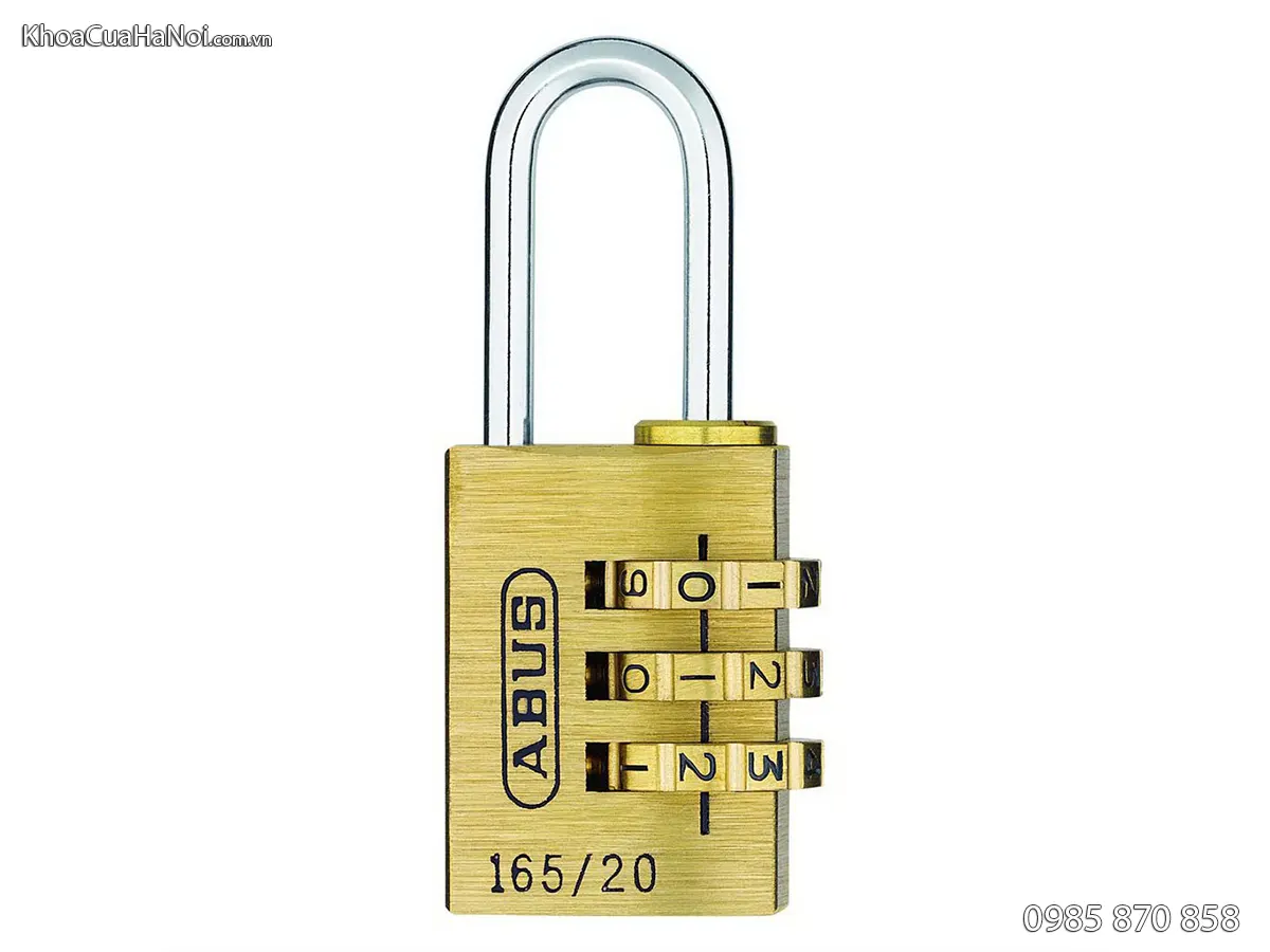 Khóa số mini Abus Đức 165 series 20mm