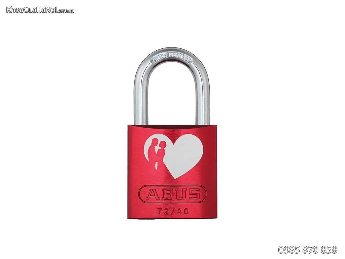 Khóa tình yêu Abus love lock 72 40mm