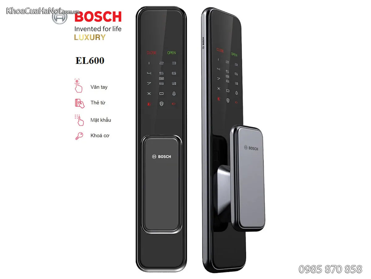 Khóa cửa vân tay thông minh Bosch EL600