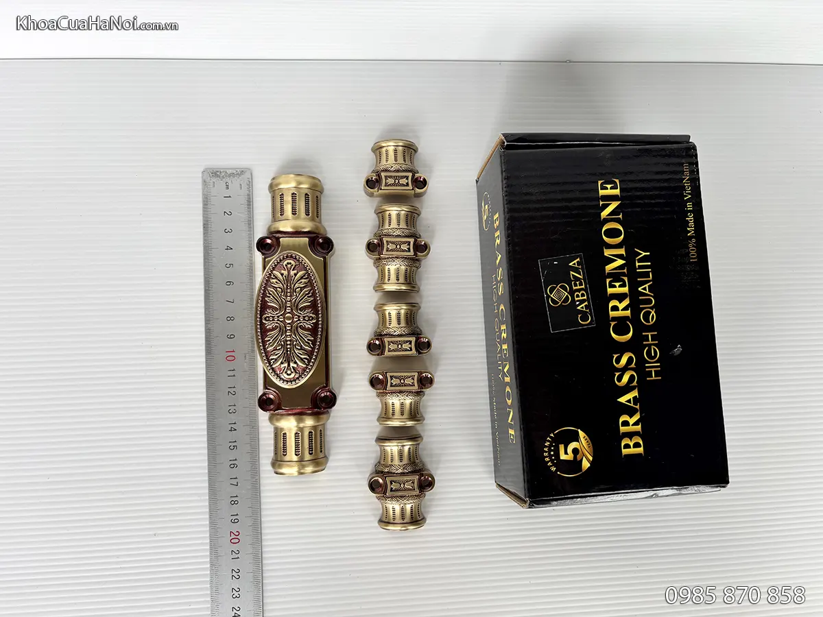Clemon cho cửa đại sảnh bằng đồng Cabeza VN02RGĐ