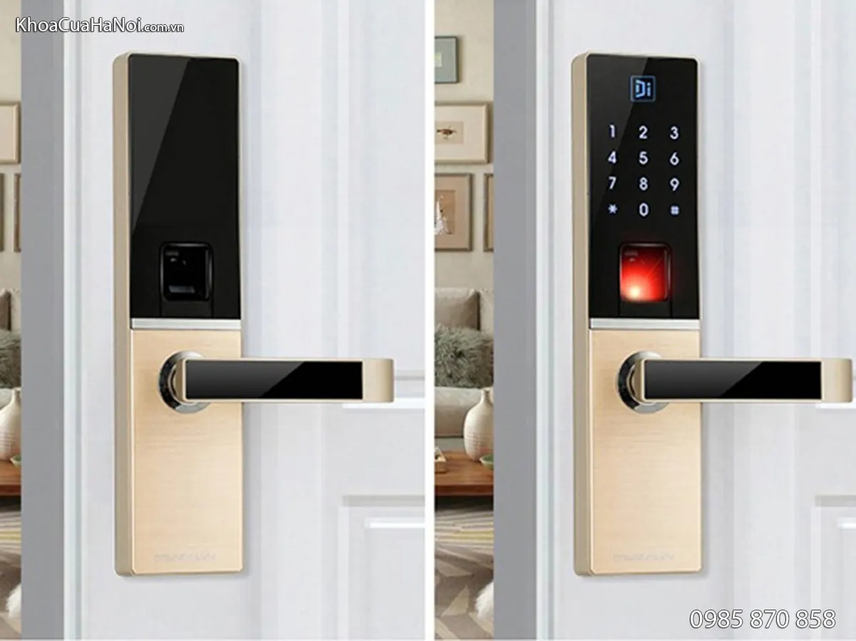 Khóa vân tay kết nối wifi Dessmann A800