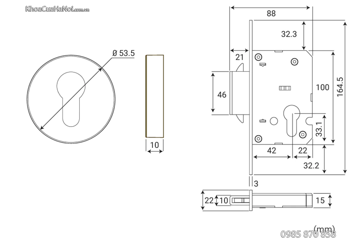 bản vẽ khóa độc lập kdlss