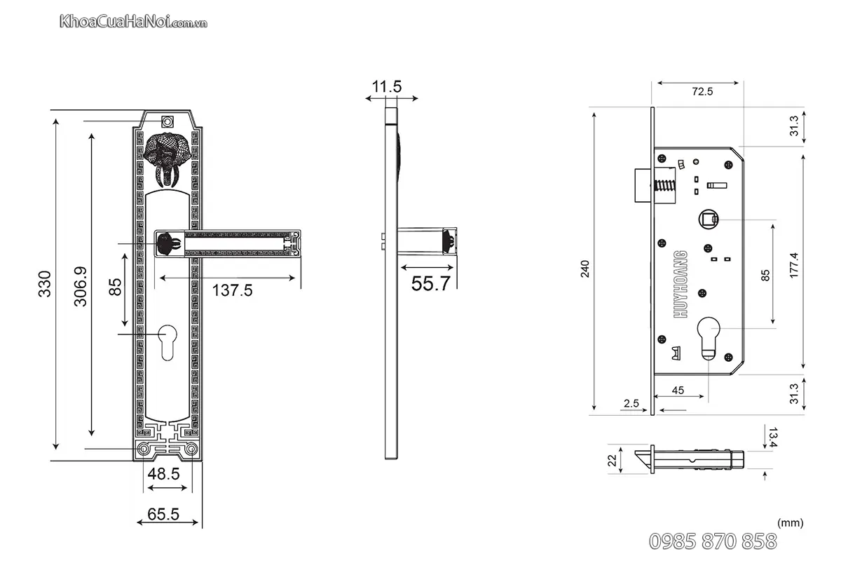 bản vẽ hcp 8528 đại