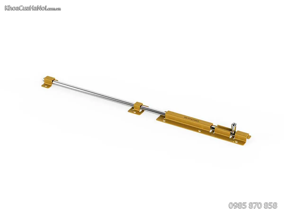 Chốt cửa màu vàng huy hoàng dài 50cm CC05-ZVA