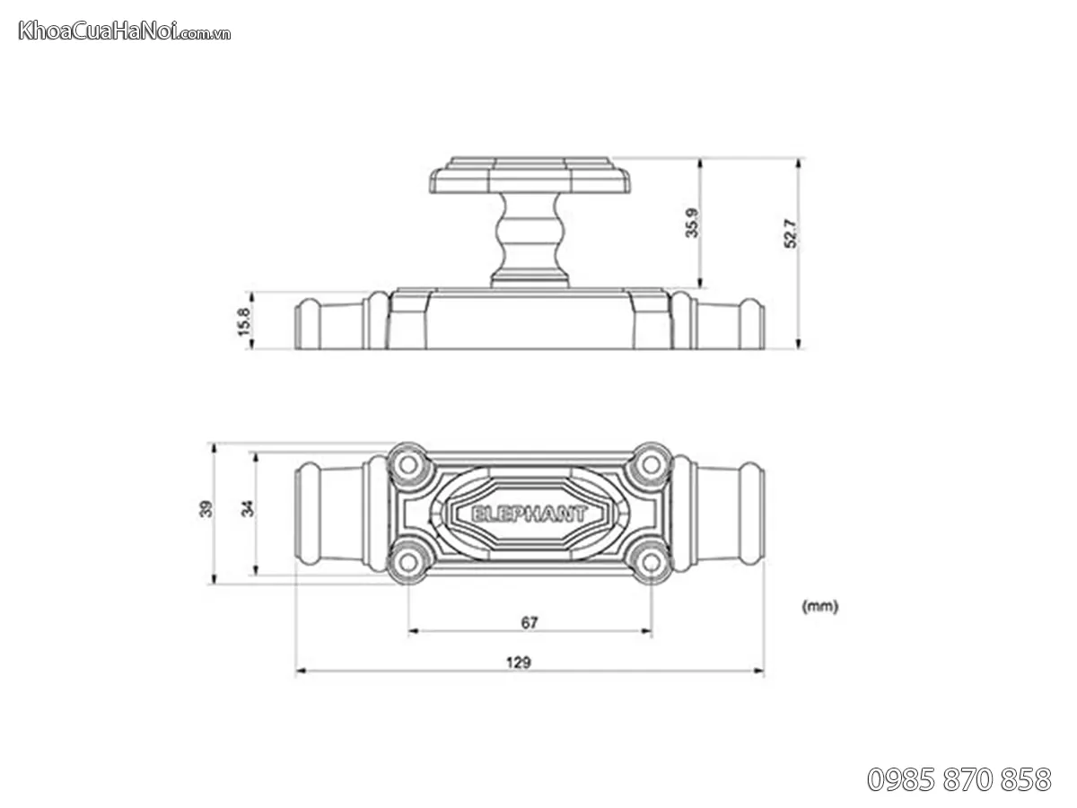 bản vẽ clemon KE03-S