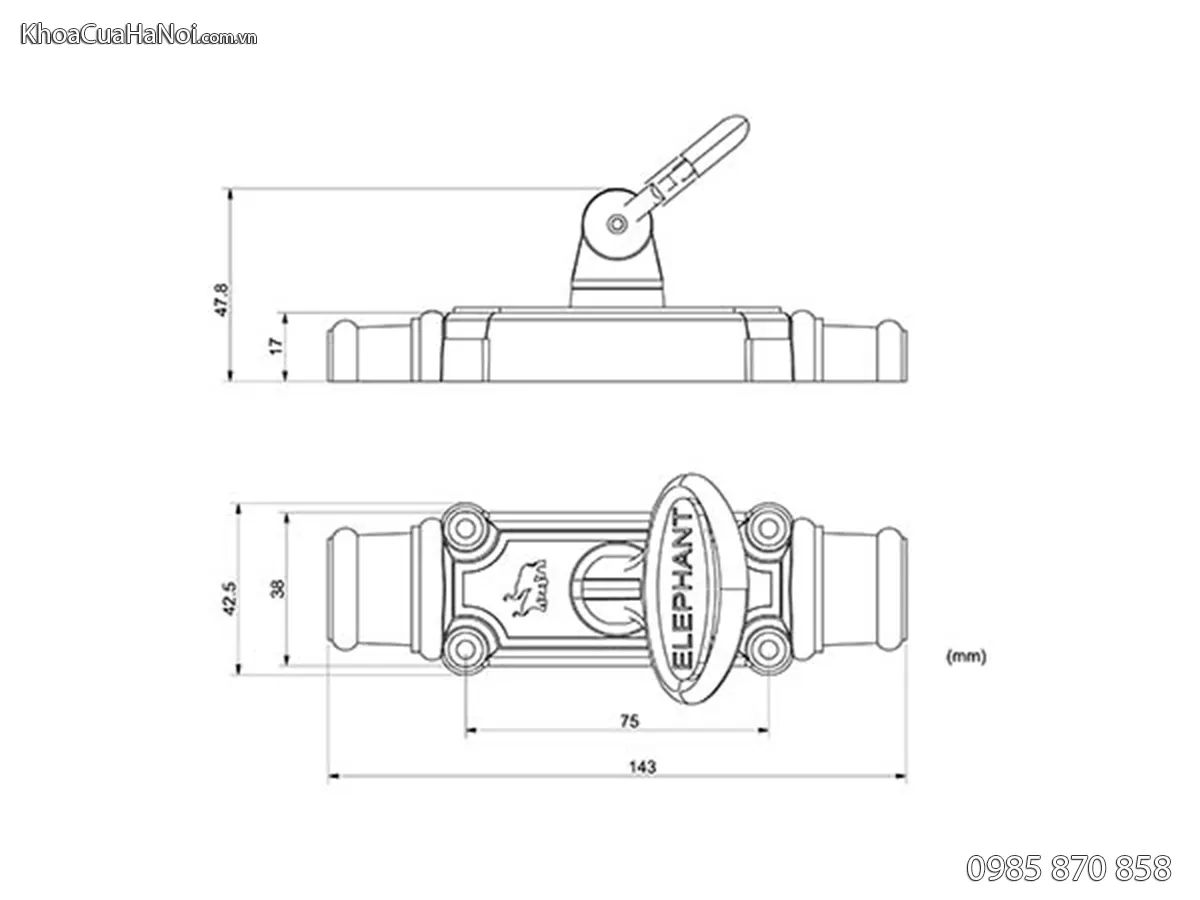 bản vẽ clemon KE08STR