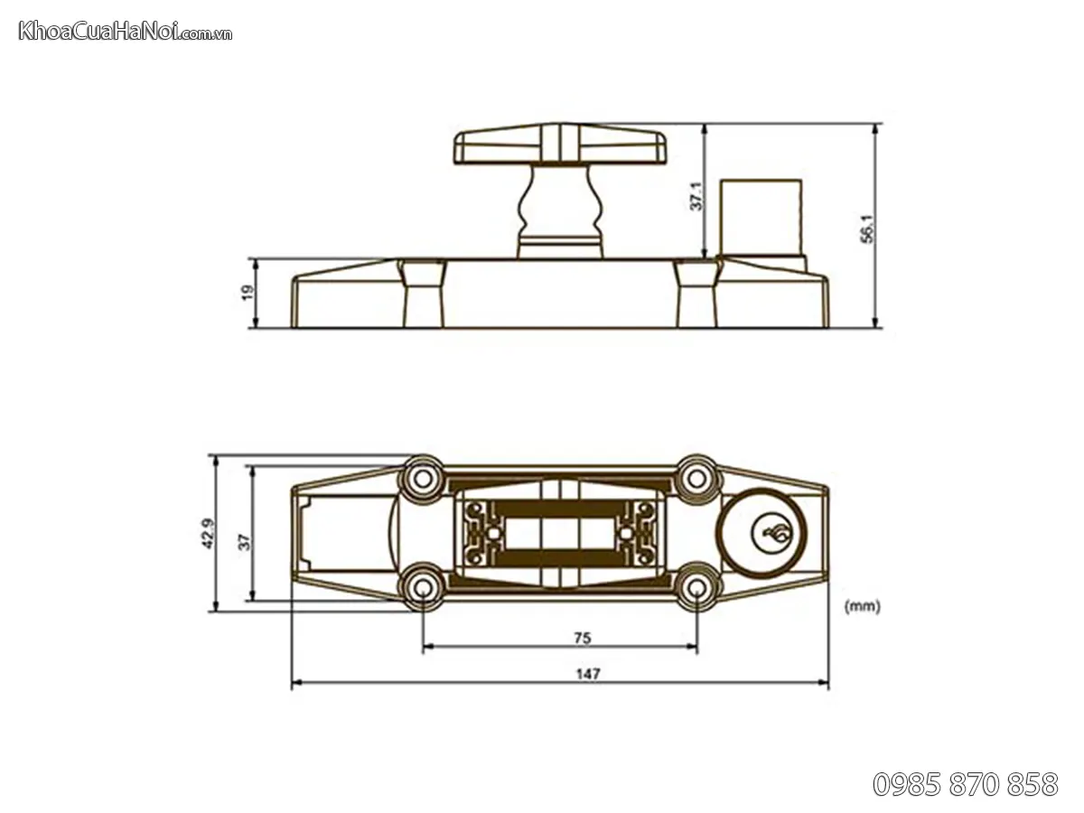 bản vẽ clemon KEHC2806