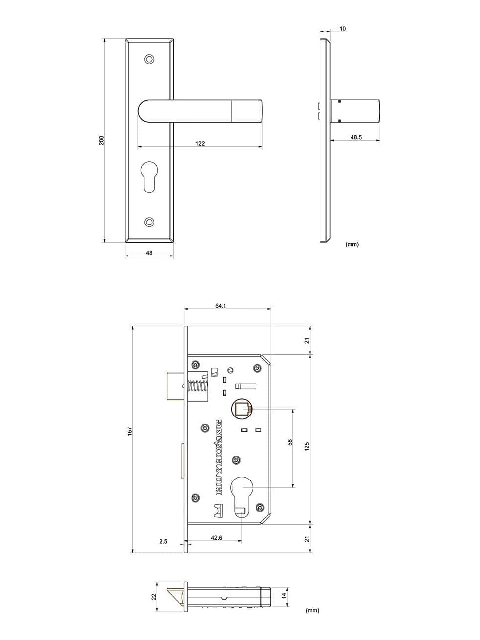 bản vẽ kỹ thuật ex5810-pcd