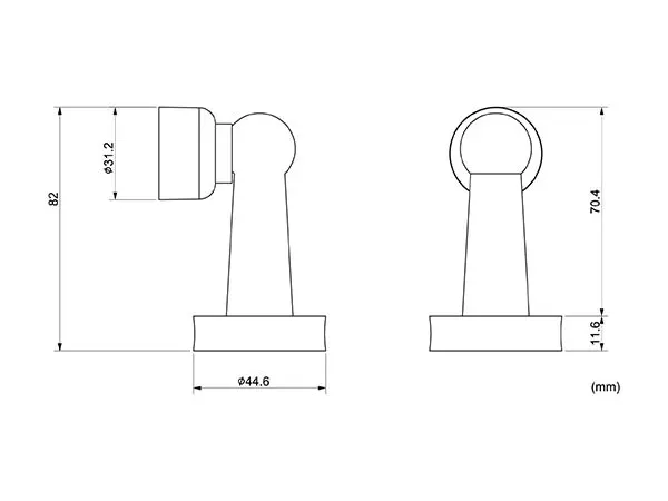 hít cửa bằng inox