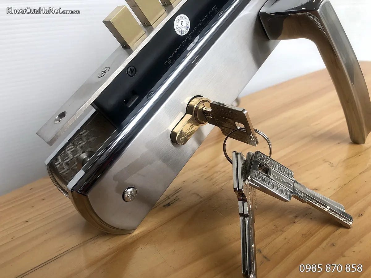 Khóa cửa tay nắm hợp kim EX8568