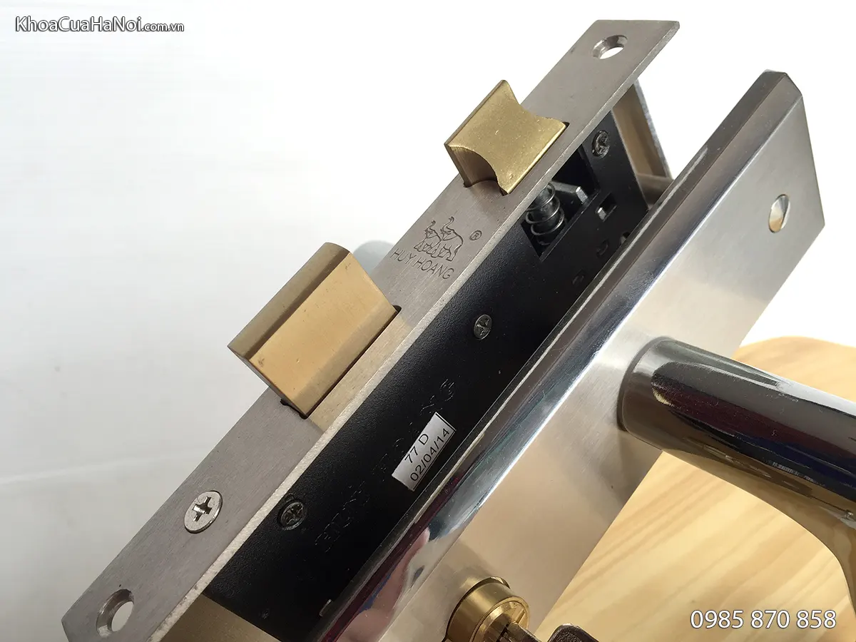 Khóa tay gạt thông phòng hợp kim EX5810