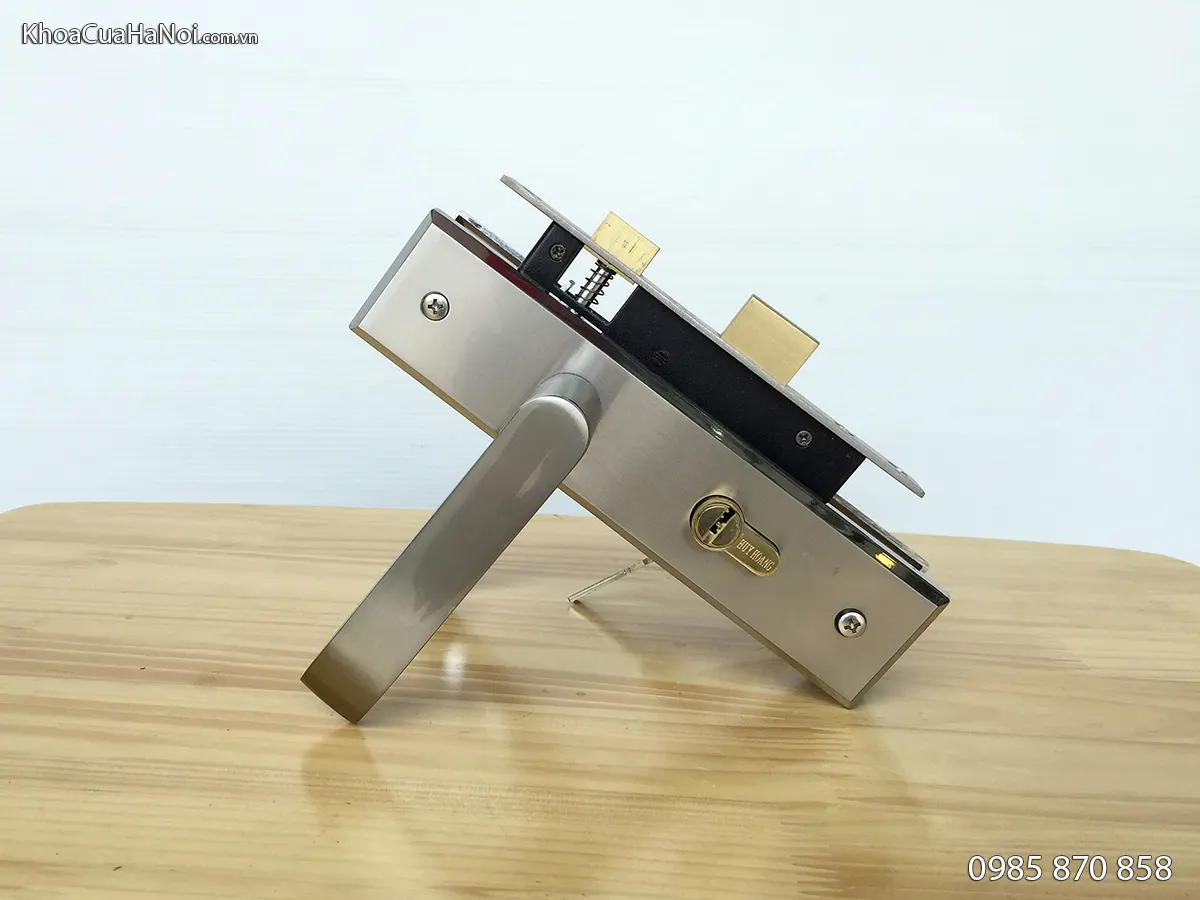 Khóa tay gạt thông phòng hợp kim EX5810