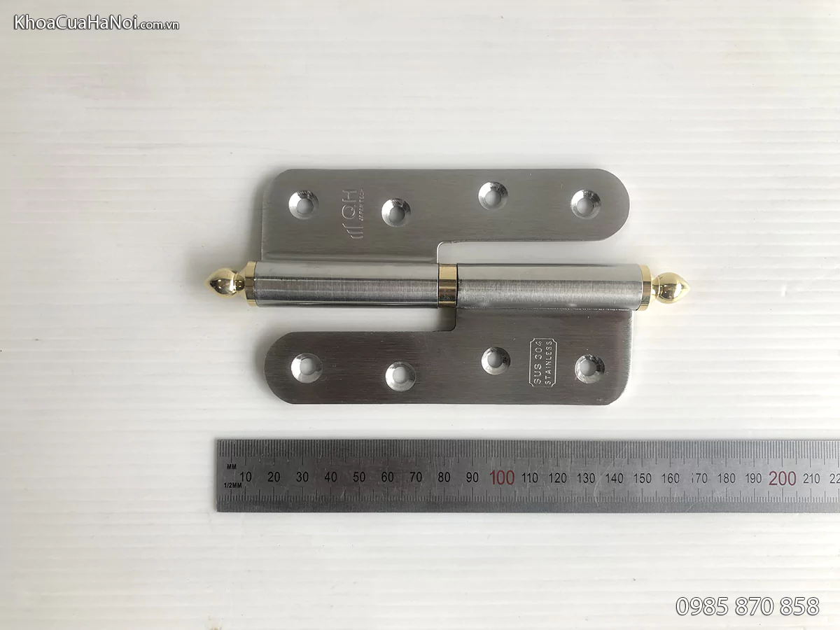 Bản Lề Cối Inox 304 QH5 13cm