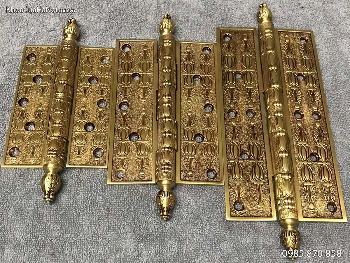 Bản lề lá đồng búp hoa 20cm