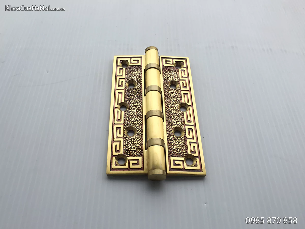 Bản Lề Lá Đồng Chữ Vạn 13cm