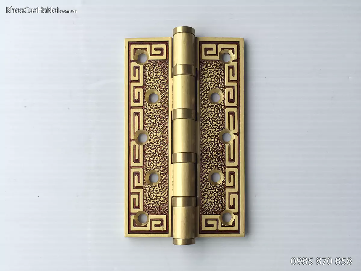 Bản Lề Lá Đồng Chữ Vạn 13cm