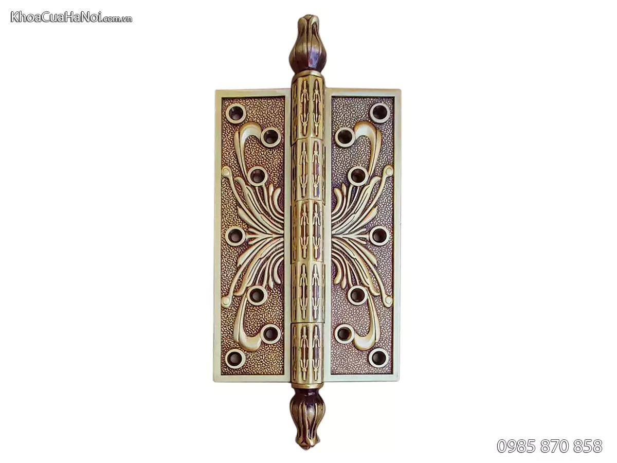 Bản Lề Lá Đồng Cánh Bướm dài 20cm Cho Cửa Đại Hội