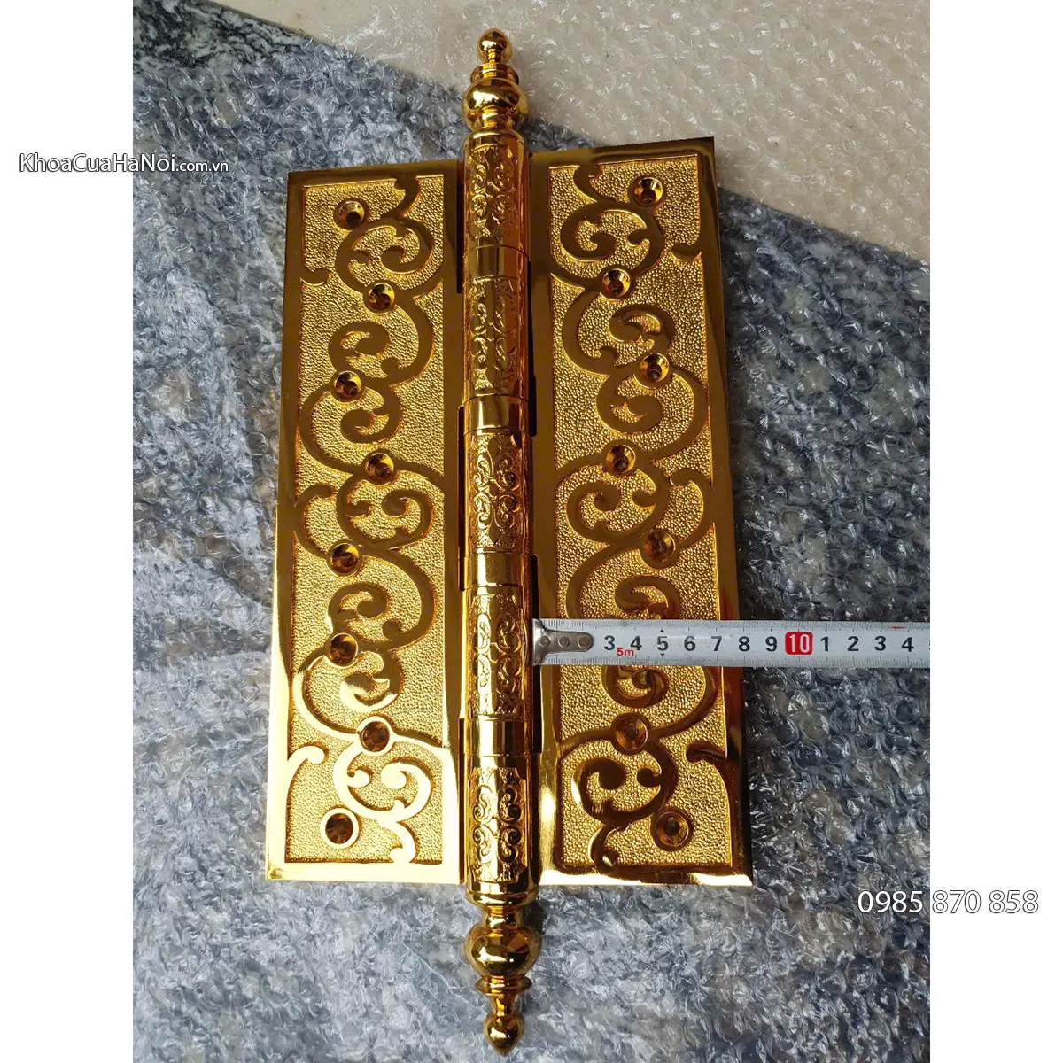 Bản Lề Lá Đồng Cỡ Đại 30cm Cho Cửa Gỗ Dày Từ 8cm