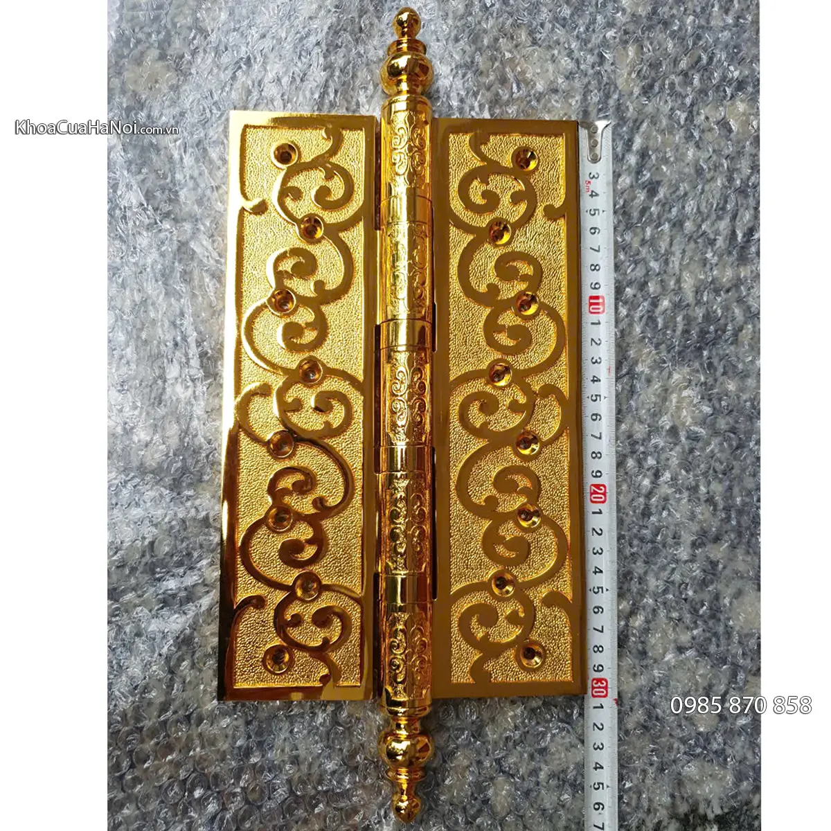 Bản Lề Lá Đồng Cỡ Đại 30cm Cho Cửa Gỗ Dày Từ 8cm