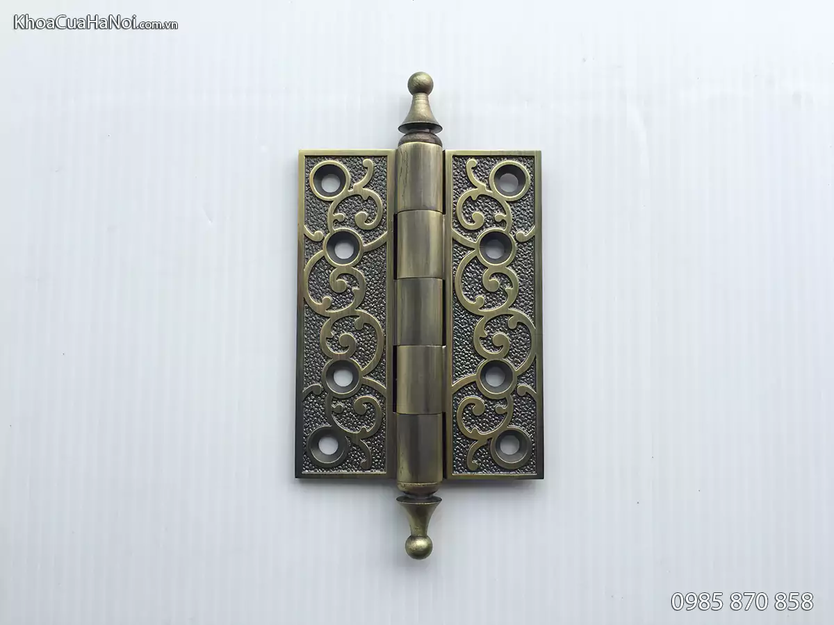 Bản Lề Lá Đồng Rêu 10cm Cho Cửa Sổ