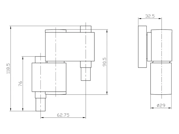 bản vẽ bản lề 3d 08430