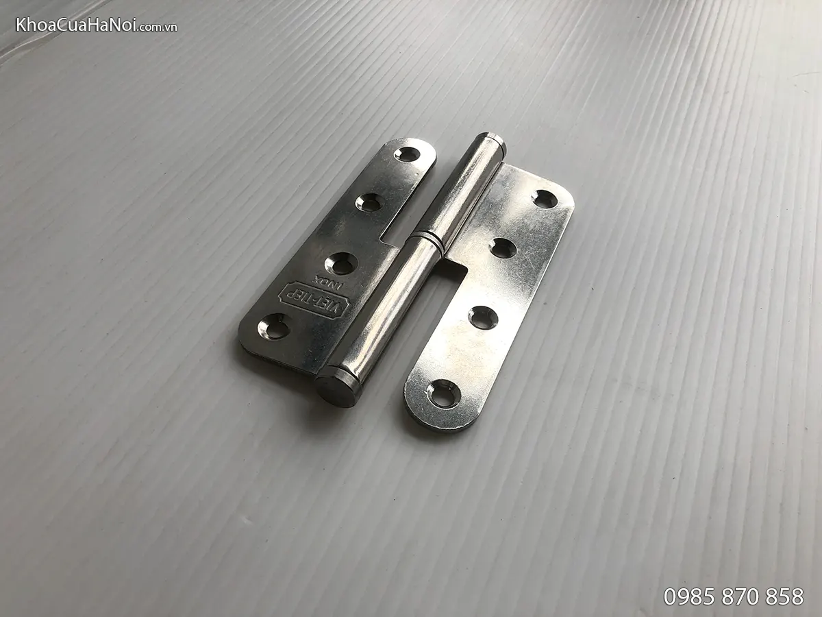 Bản lề cối inox cửa đi Việt Tiệp 08125