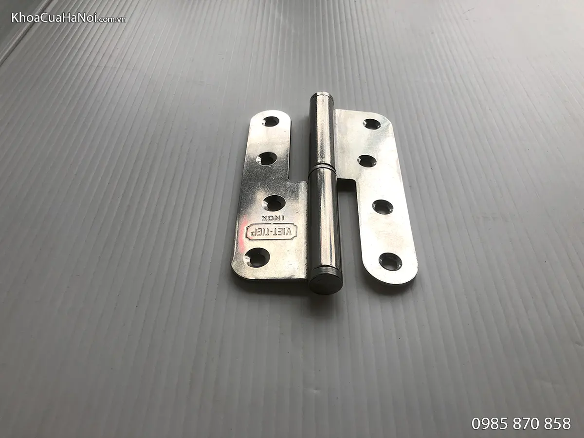 Bản lề cối inox cửa đi Việt Tiệp 08125