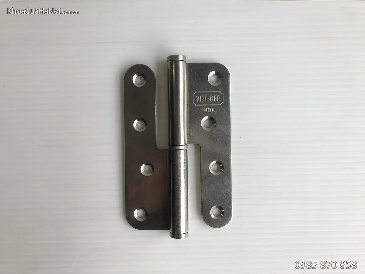Bản lề cối inox cửa đi Việt Tiệp 08125