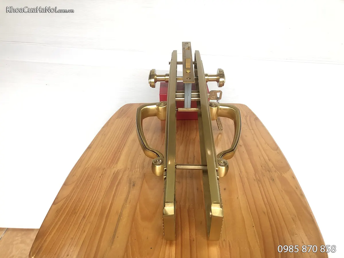 Khóa cửa đại sảnh bằng đồng Việt Tiệp 04291