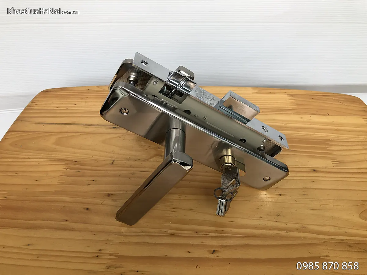 Khóa cửa thông phòng hợp kim Việt Tiệp 04332