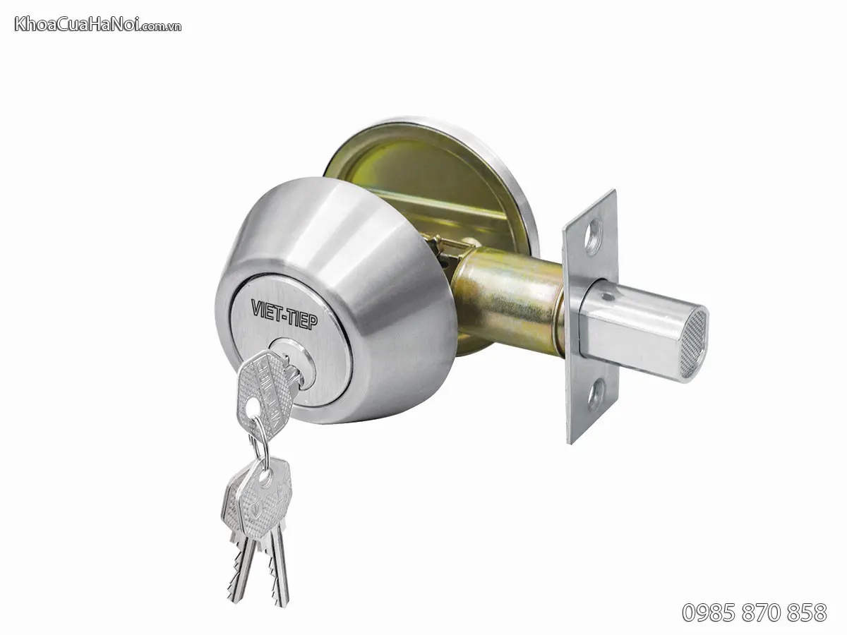 Khóa tròn Việt Tiệp Inox 04103